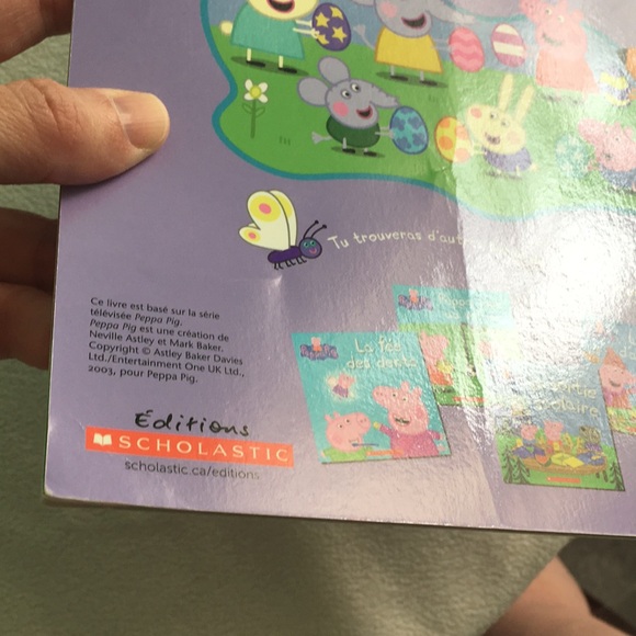🐣 “La chasse aux œufs de Pâques” French Language Peppa Pig Paperback Book 🇫🇷 - Picture 10 of 13